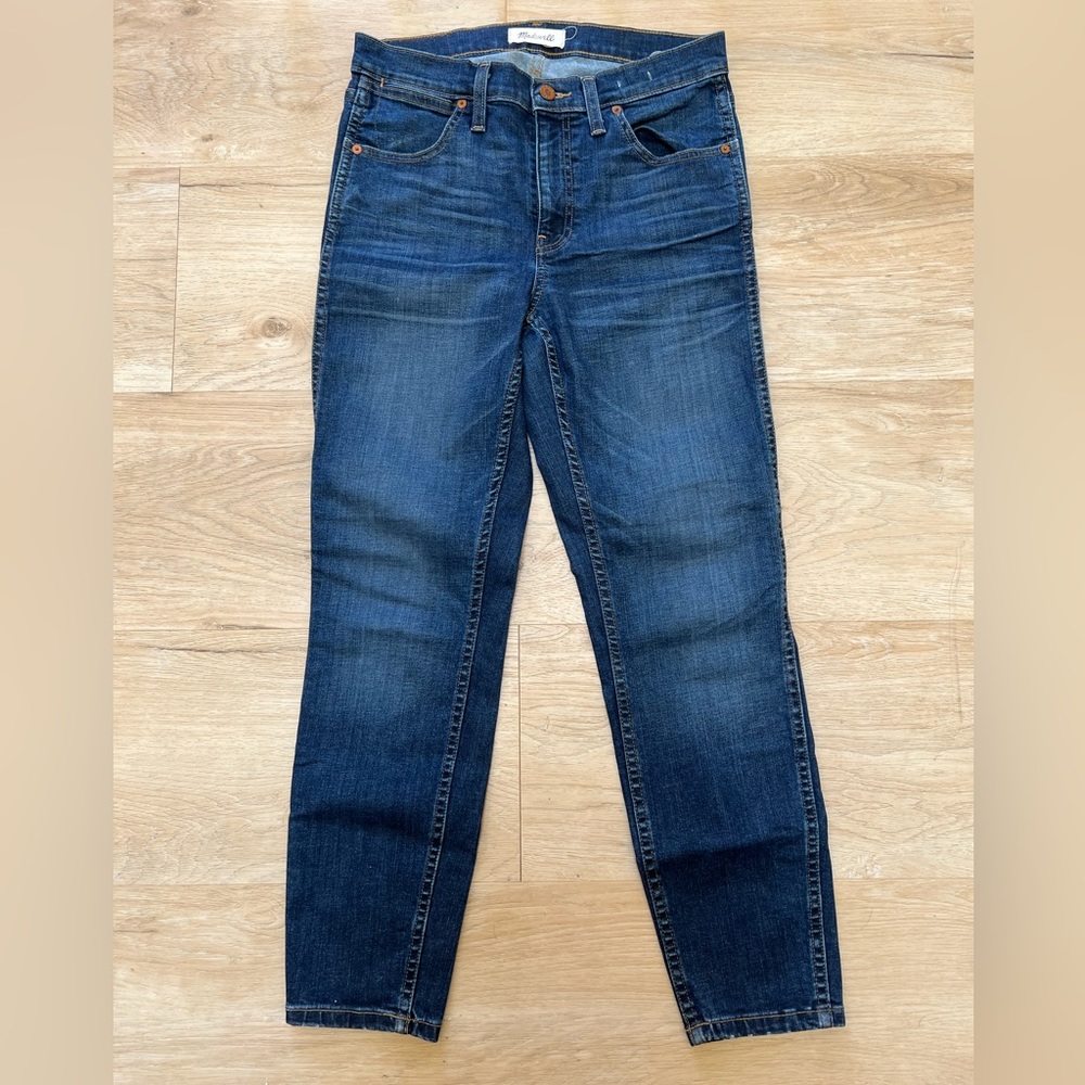 “9 Madewell High Riser Skinny Skinny Crop